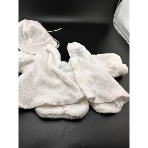 Cabbage Patch Kids Doll Preemie White Yellow Bunny Terry Cloth Boy Shirt Hat - Picture 7 of 16